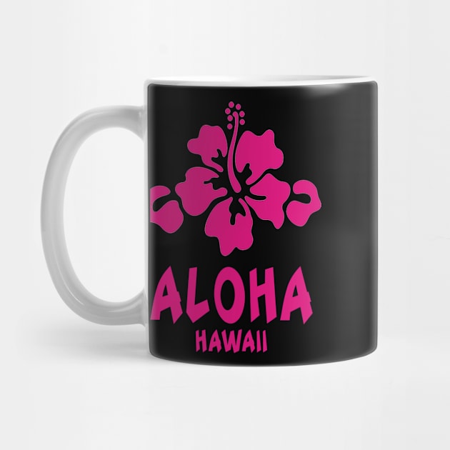 Aloha Hibiscus Flower by tropicalteesshop